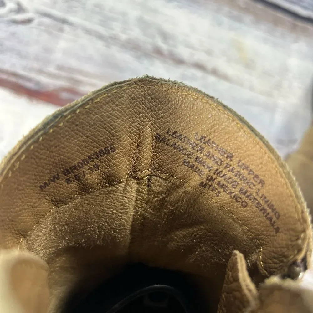 Born Malta II Brown Suede Ankle Boots Women’s Size 8.5